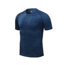 Men's Quick Dry Compression Running T-Shirts: Fitness & Soccer Sportswear