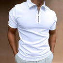 Summer Men's Solid Color Polo Shirts