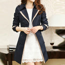 Autumn Double-Breasted Trench Coat