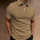 Summer Men's Solid Color Polo Shirts