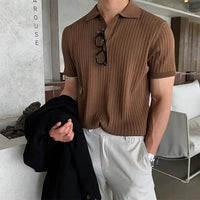 Timeless Luxury Knit Polo Shirts